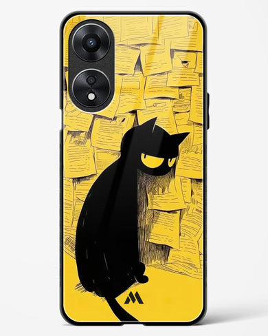 Bad Kitty Glass Case Phone Cover (Oppo)