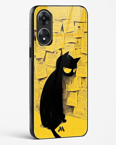 Bad Kitty Glass Case Phone Cover (Oppo)