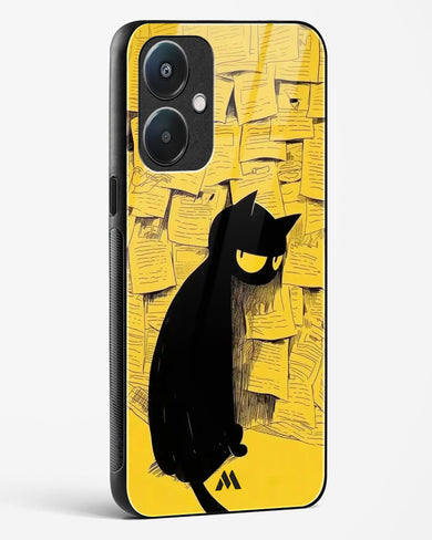 Bad Kitty Glass Case Phone Cover (Oppo)