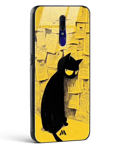 Bad Kitty Glass Case Phone Cover (Oppo)