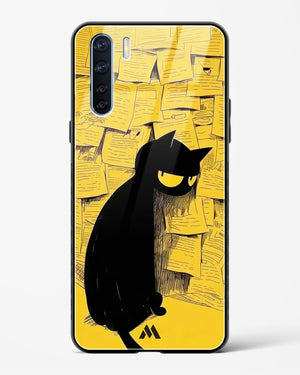 Bad Kitty Glass Case Phone Cover (Oppo)