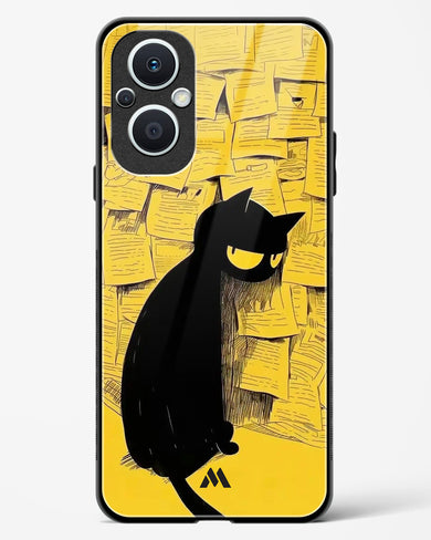 Bad Kitty Glass Case Phone Cover (Oppo)