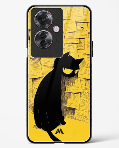 Bad Kitty Glass Case Phone Cover (Oppo)