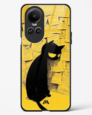 Bad Kitty Glass Case Phone Cover (Oppo)