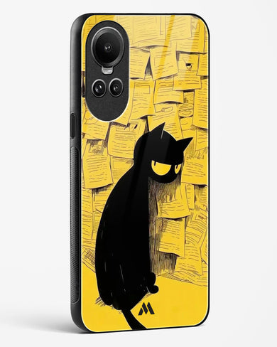 Bad Kitty Glass Case Phone Cover (Oppo)