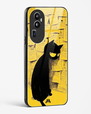 Bad Kitty Glass Case Phone Cover (Oppo)