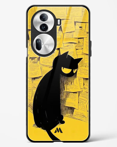 Bad Kitty Glass Case Phone Cover (Oppo)