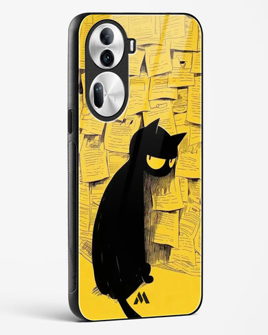 Bad Kitty Glass Case Phone Cover (Oppo)