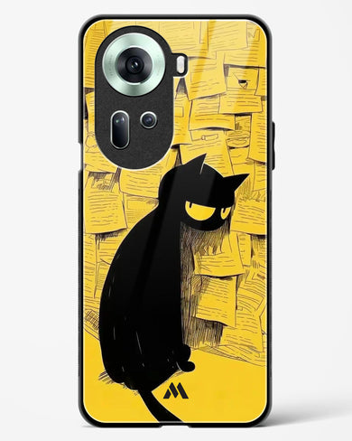 Bad Kitty Glass Case Phone Cover (Oppo)