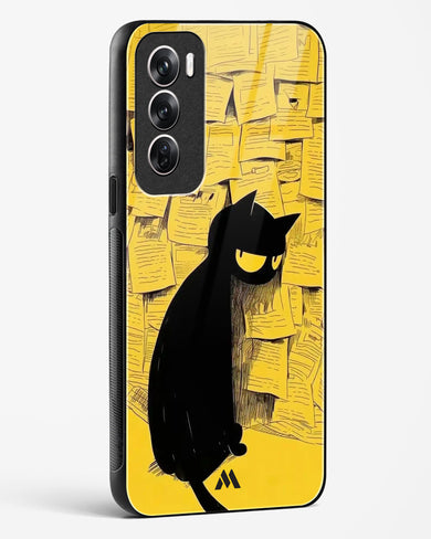 Bad Kitty Glass Case Phone Cover (Oppo)