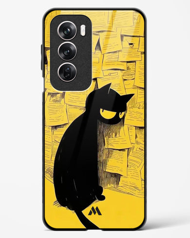 Bad Kitty Glass Case Phone Cover (Oppo)