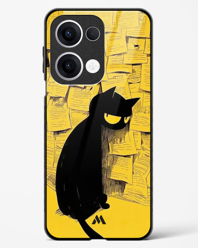 Bad Kitty Glass Case Phone Cover (Oppo)