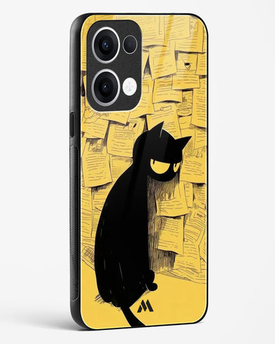 Bad Kitty Glass Case Phone Cover (Oppo)