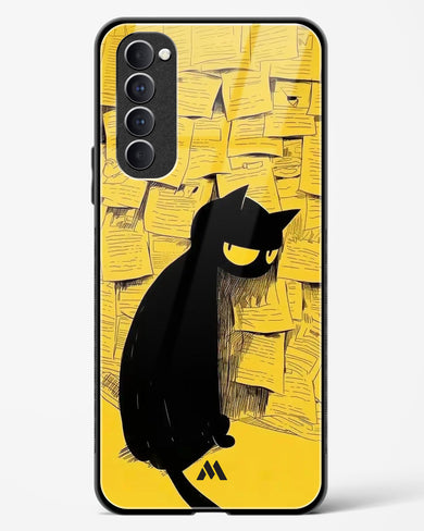 Bad Kitty Glass Case Phone Cover (Oppo)