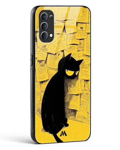 Bad Kitty Glass Case Phone Cover (Oppo)