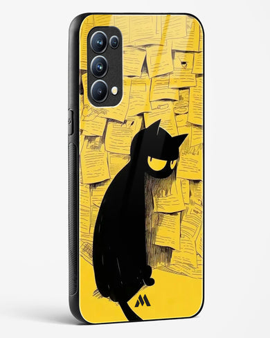 Bad Kitty Glass Case Phone Cover (Oppo)