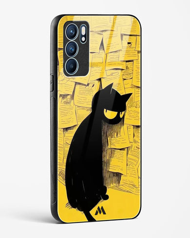 Bad Kitty Glass Case Phone Cover (Oppo)