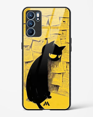 Bad Kitty Glass Case Phone Cover (Oppo)