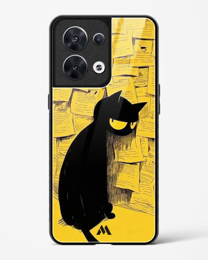 Bad Kitty Glass Case Phone Cover (Oppo)