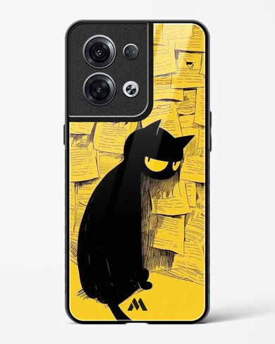 Bad Kitty Glass Case Phone Cover (Oppo)