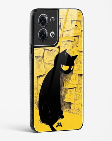 Bad Kitty Glass Case Phone Cover (Oppo)