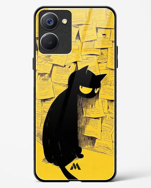 Bad Kitty Glass Case Phone Cover (Realme)