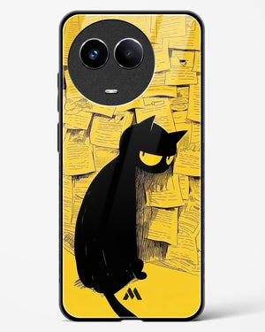 Bad Kitty Glass Case Phone Cover (Realme)