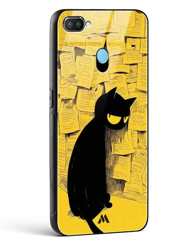 Bad Kitty Glass Case Phone Cover (Realme)