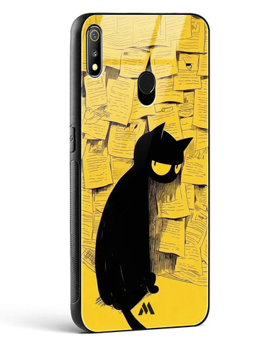 Bad Kitty Glass Case Phone Cover (Realme)