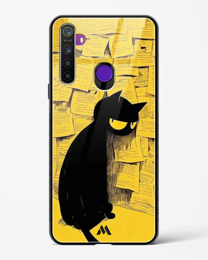 Bad Kitty Glass Case Phone Cover (Realme)