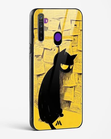 Bad Kitty Glass Case Phone Cover (Realme)