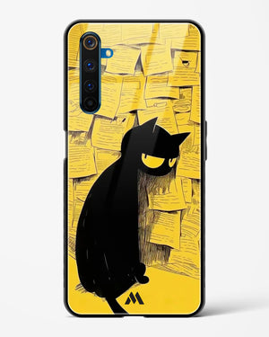 Bad Kitty Glass Case Phone Cover (Realme)