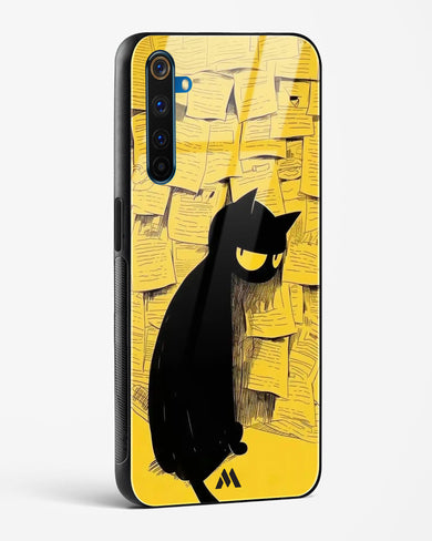 Bad Kitty Glass Case Phone Cover (Realme)