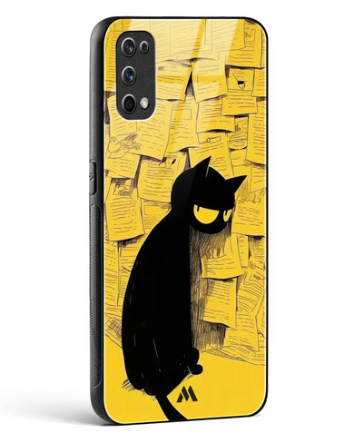 Bad Kitty Glass Case Phone Cover (Realme)