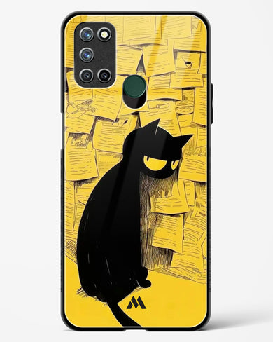 Bad Kitty Glass Case Phone Cover (Realme)