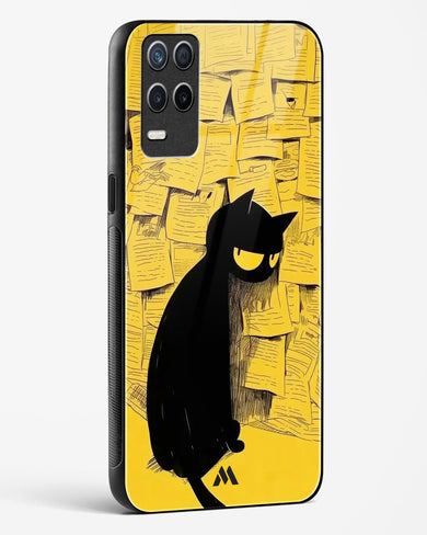 Bad Kitty Glass Case Phone Cover (Realme)