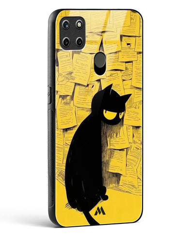 Bad Kitty Glass Case Phone Cover (Realme)