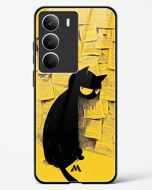 Bad Kitty Glass Case Phone Cover (Realme)