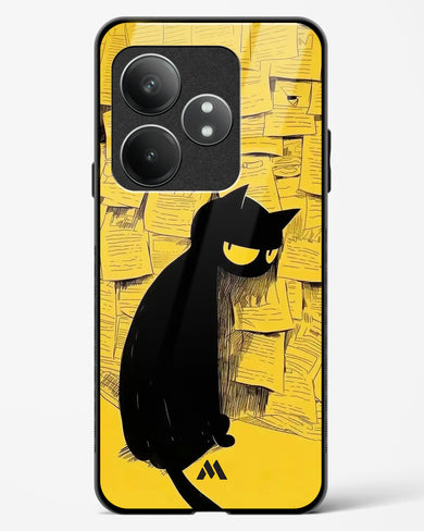 Bad Kitty Glass Case Phone Cover (Realme)