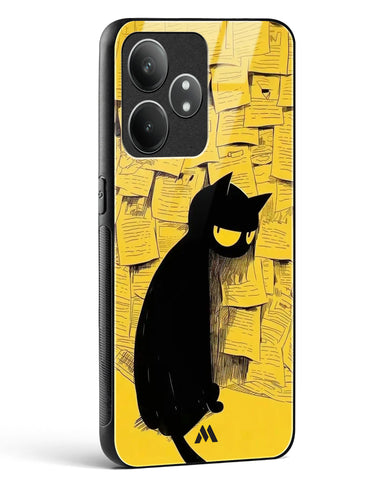 Bad Kitty Glass Case Phone Cover (Realme)