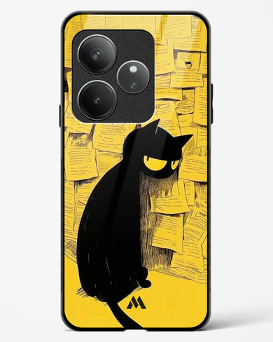 Bad Kitty Glass Case Phone Cover (Realme)