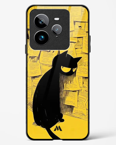 Bad Kitty Glass Case Phone Cover (Realme)