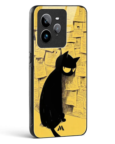Bad Kitty Glass Case Phone Cover (Realme)
