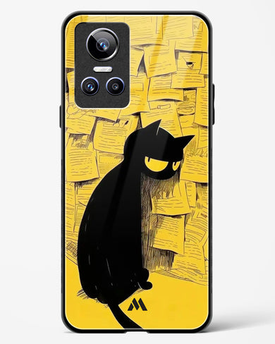 Bad Kitty Glass Case Phone Cover (Realme)