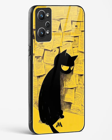 Bad Kitty Glass Case Phone Cover (Realme)