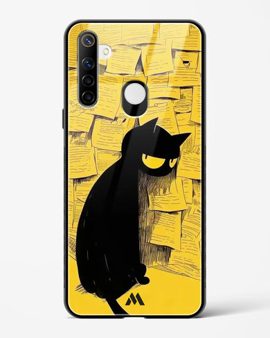 Bad Kitty Glass Case Phone Cover (Realme)