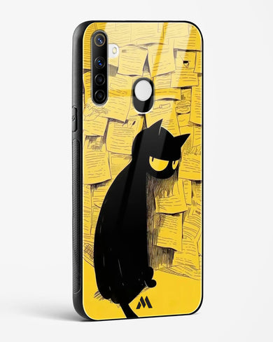 Bad Kitty Glass Case Phone Cover (Realme)