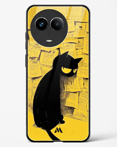 Bad Kitty Glass Case Phone Cover (Realme)