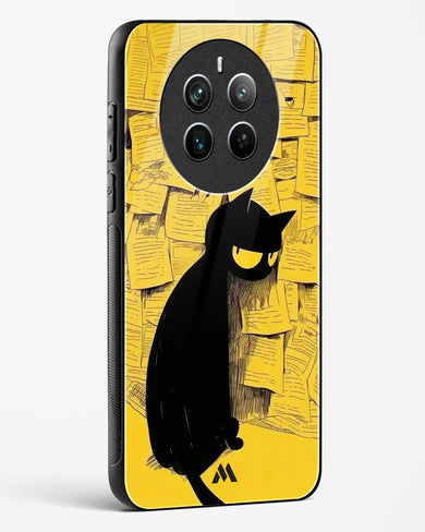 Bad Kitty Glass Case Phone Cover (Realme)