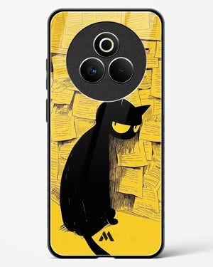 Bad Kitty Glass Case Phone Cover (Realme)